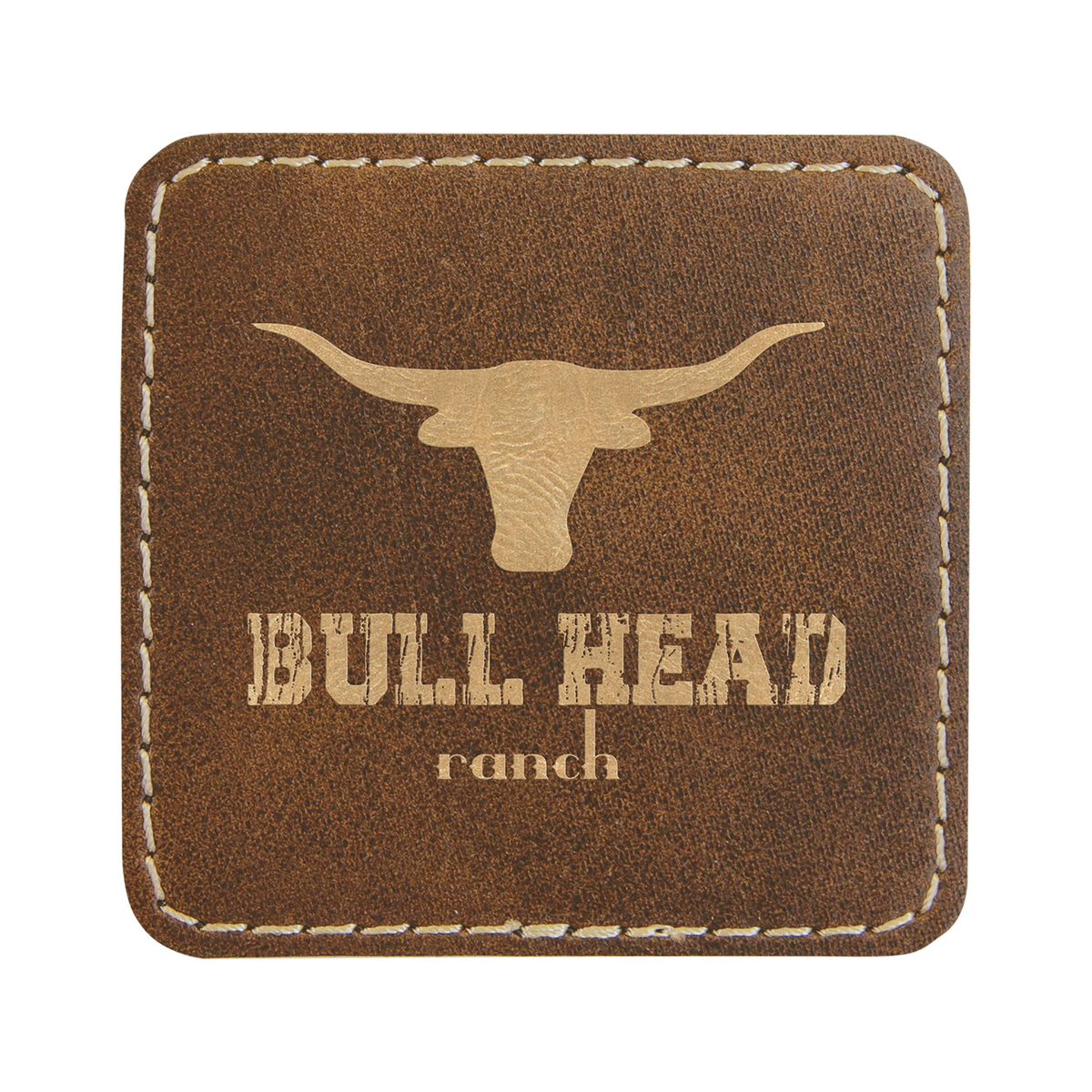 Square Leatherette Patch with Adhesive 2.5"