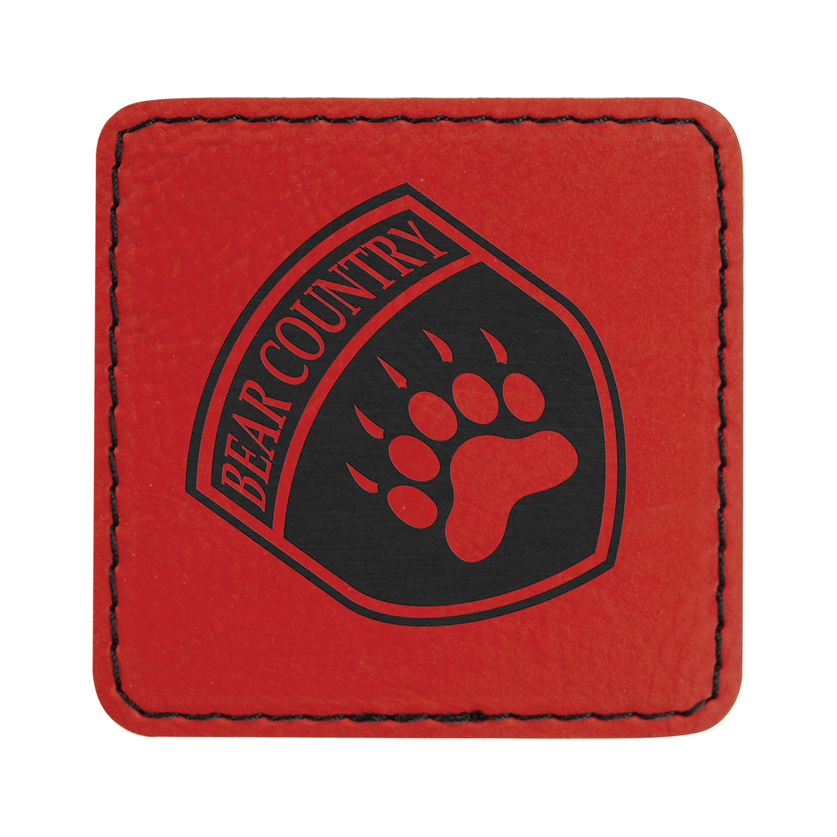 Square Leatherette Patch with Adhesive 2.5"