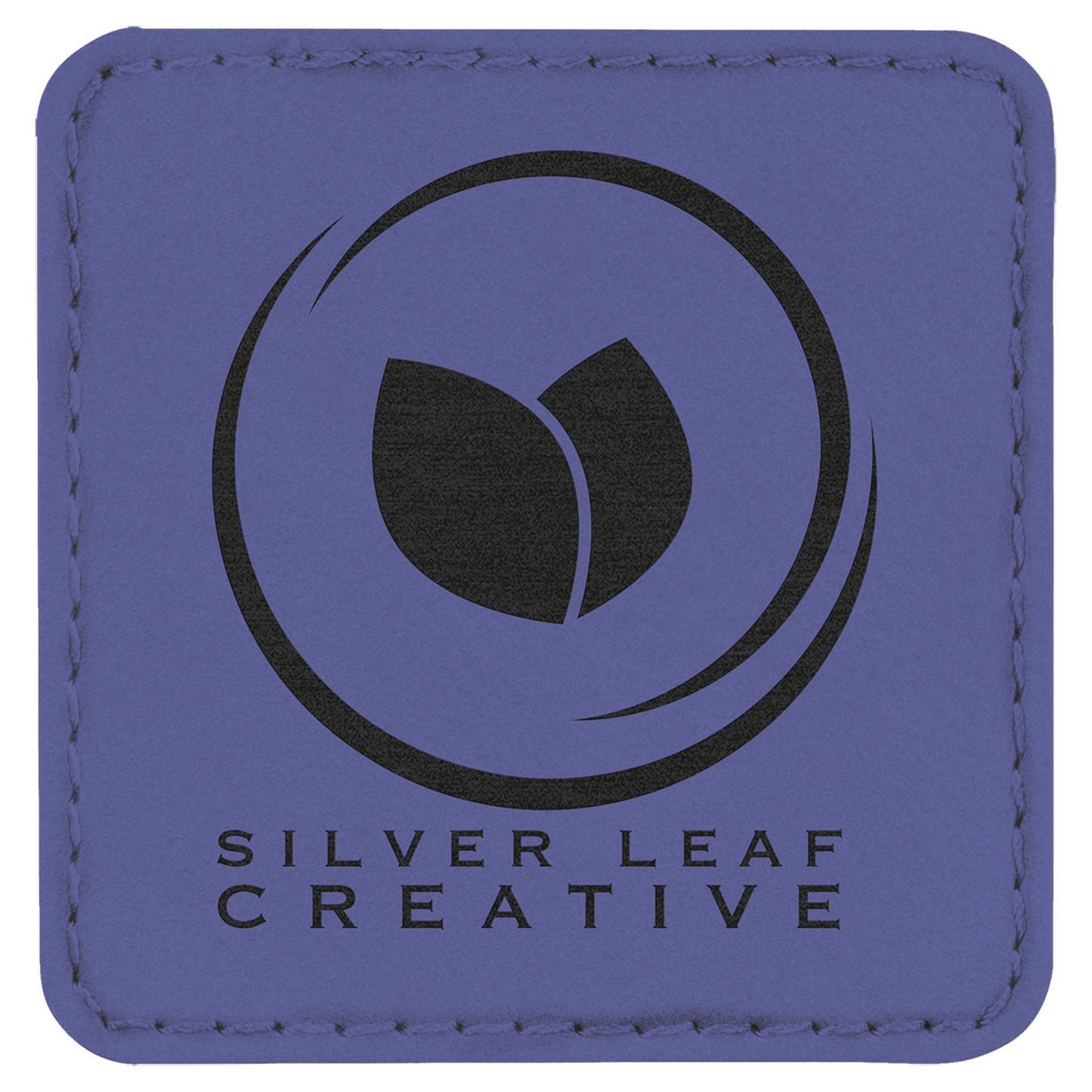Square Leatherette Patch with Adhesive 2.5"