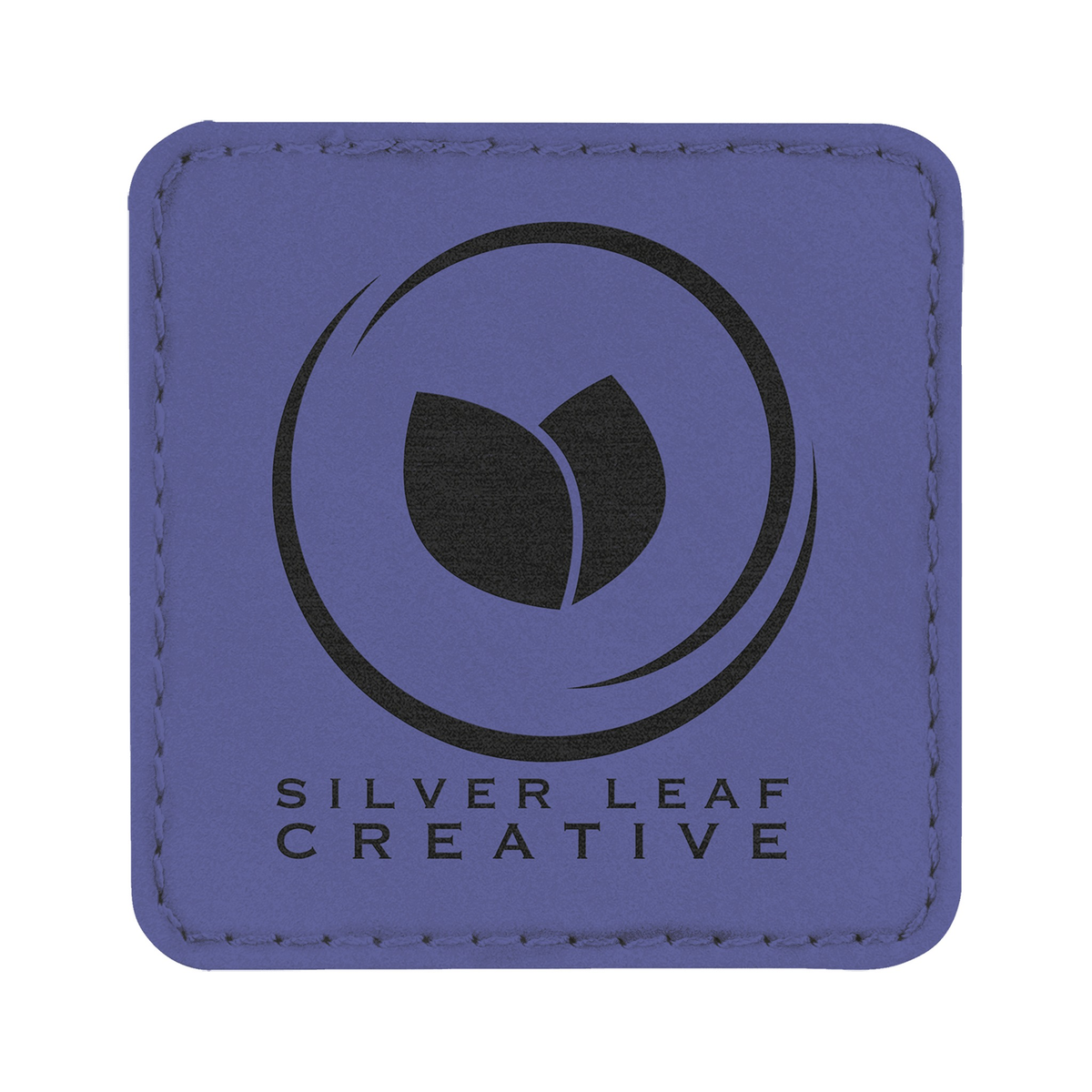 Square Leatherette Patch with Adhesive 2.5"