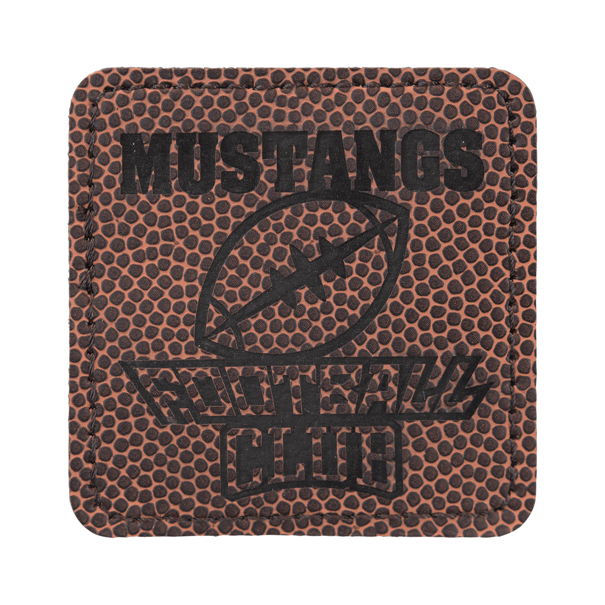 Square Leatherette Patch with Adhesive 2.5"