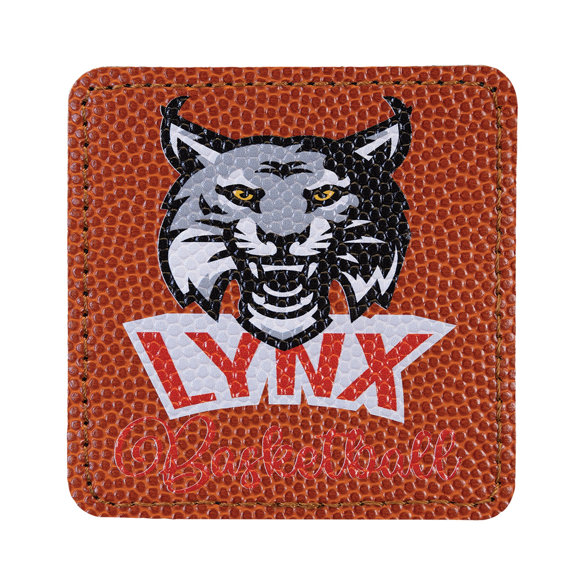 Square Leatherette Patch with Adhesive 3"