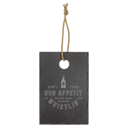 Rectangle Slate Cutting Board with Hanger String