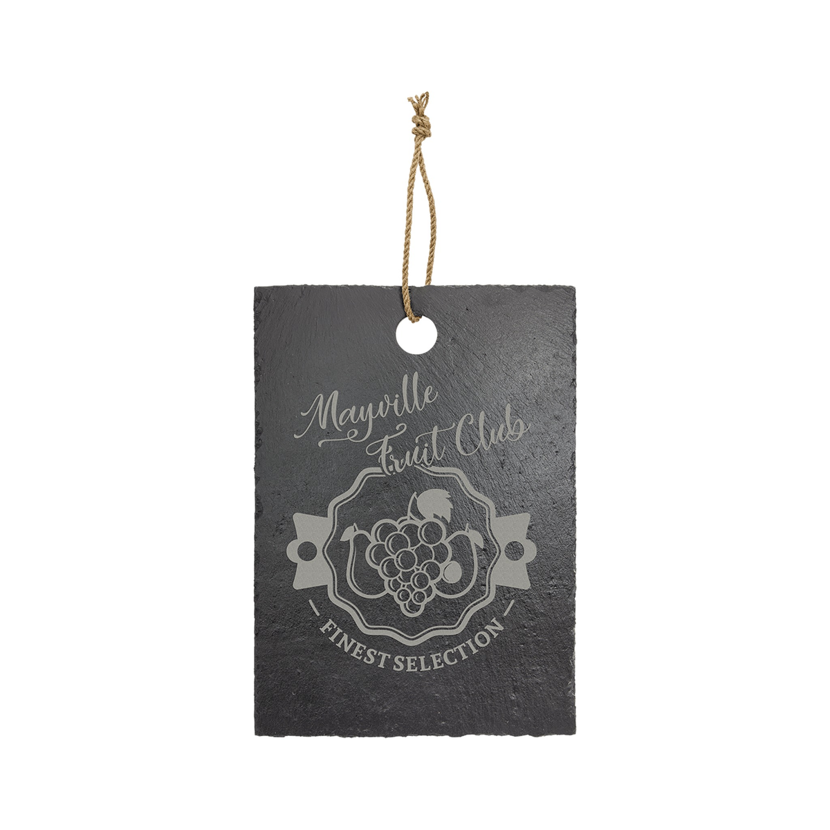 Rectangle Slate Cutting Board with Hanger String
