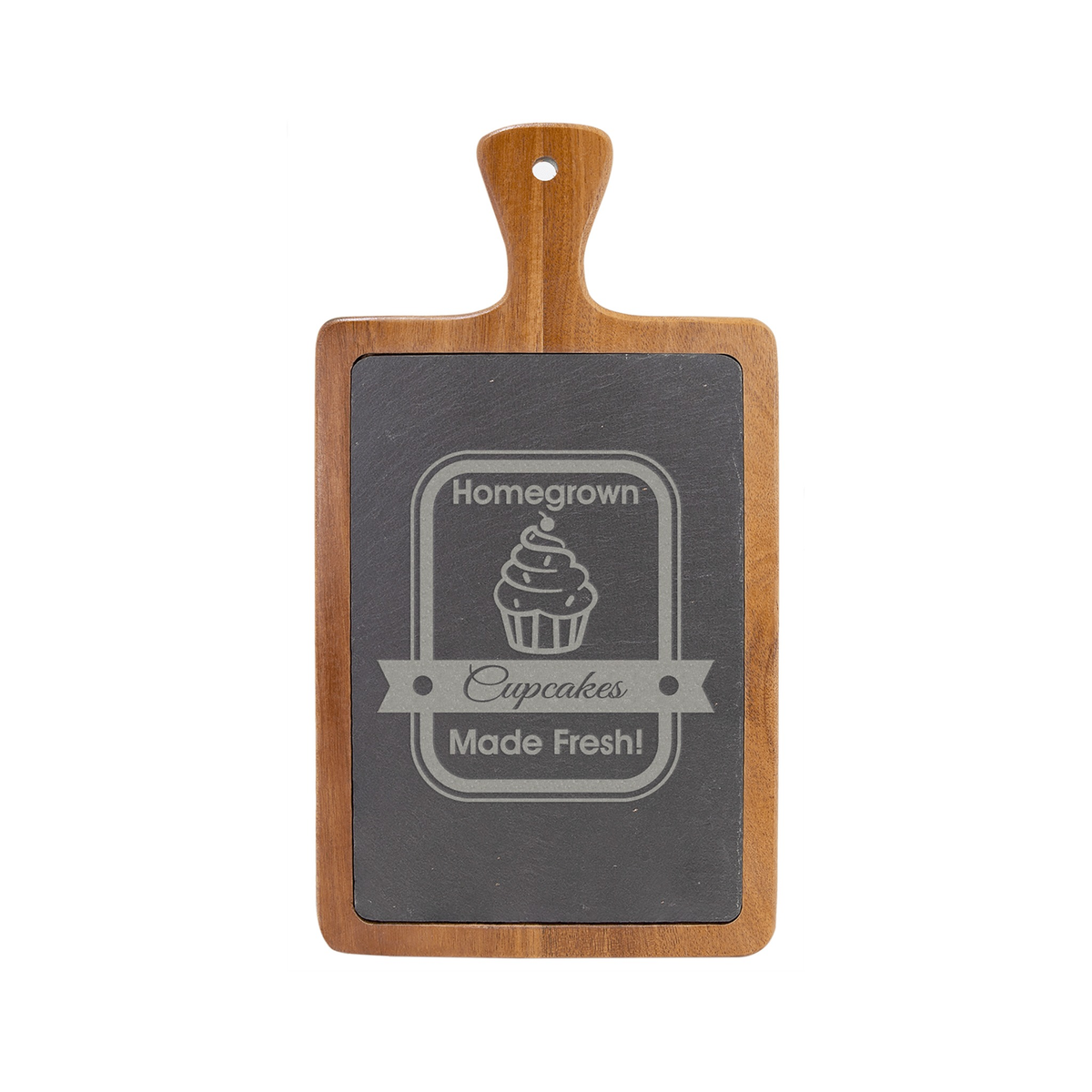 Acacia Wood/Slate Cutting Board