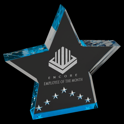 Blue Star Performer Acrylic