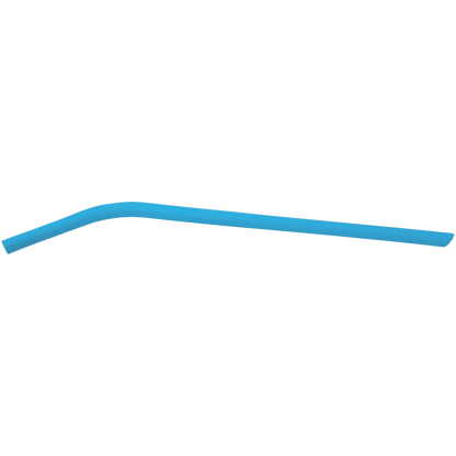 10" Narrow Silicone Straw