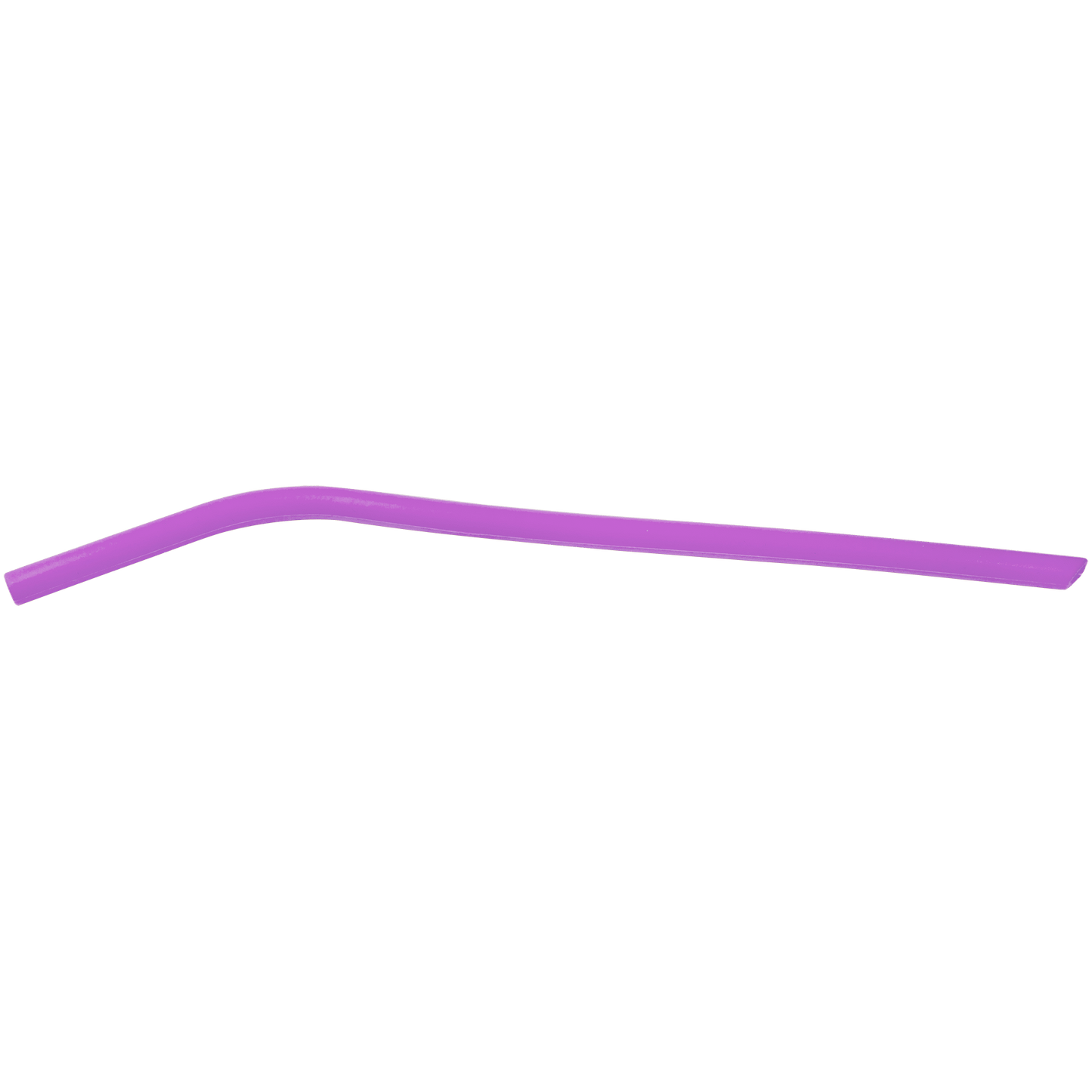 10" Narrow Silicone Straw