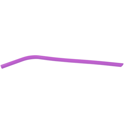 10" Narrow Silicone Straw