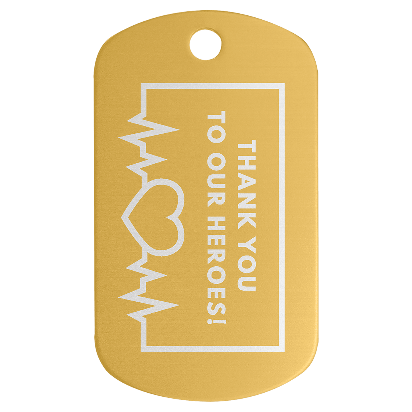 Anodized Aluminum G.I. Tag