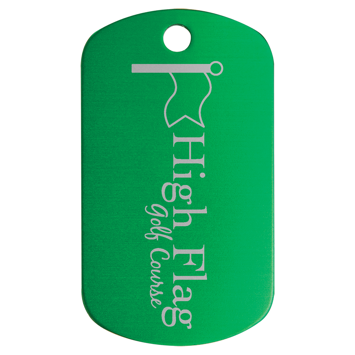 Anodized Aluminum G.I. Tag