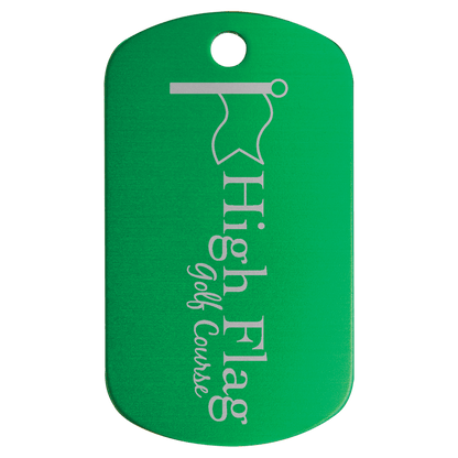 Anodized Aluminum G.I. Tag