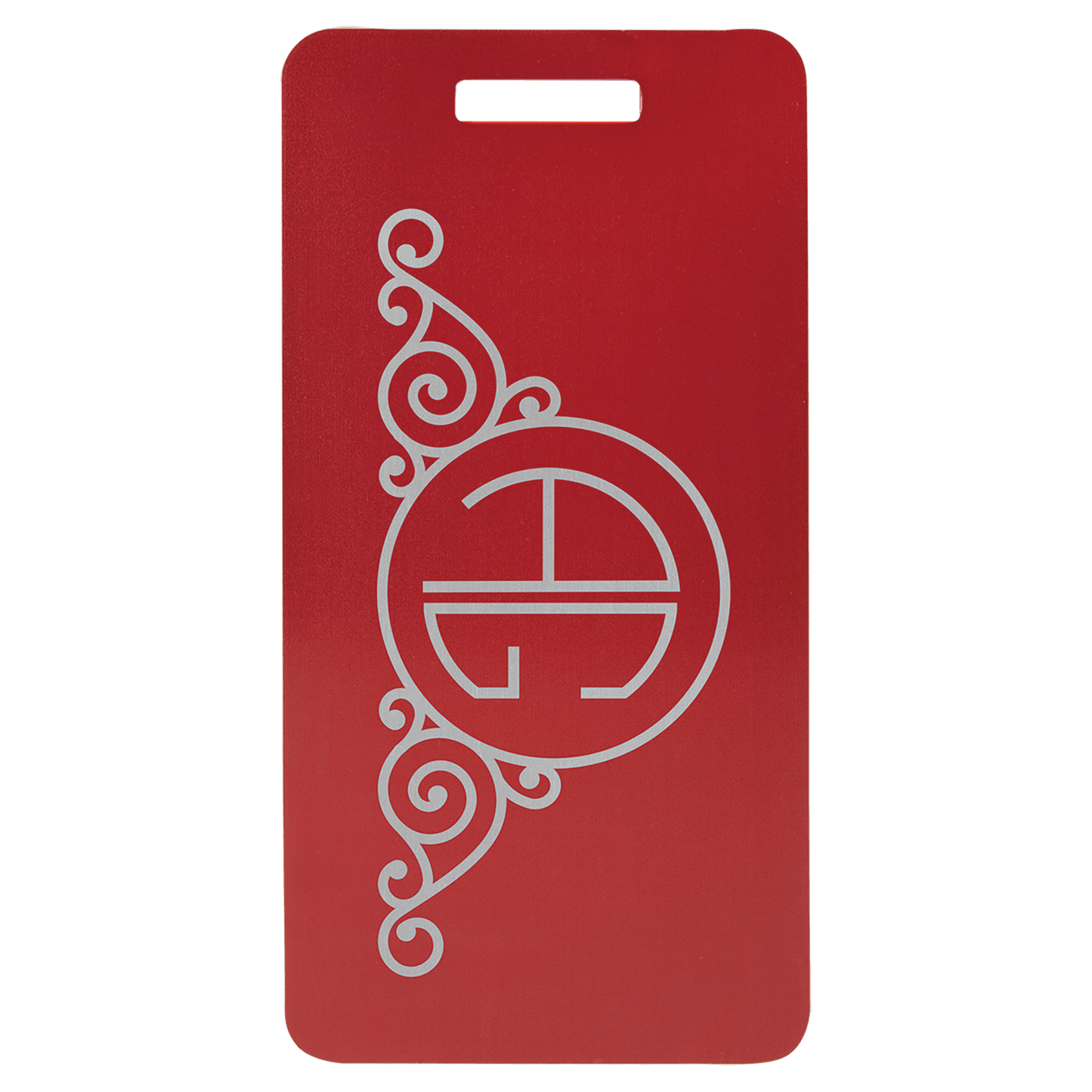 Anodized Aluminum Luggage Tag 3.875" x 2"
