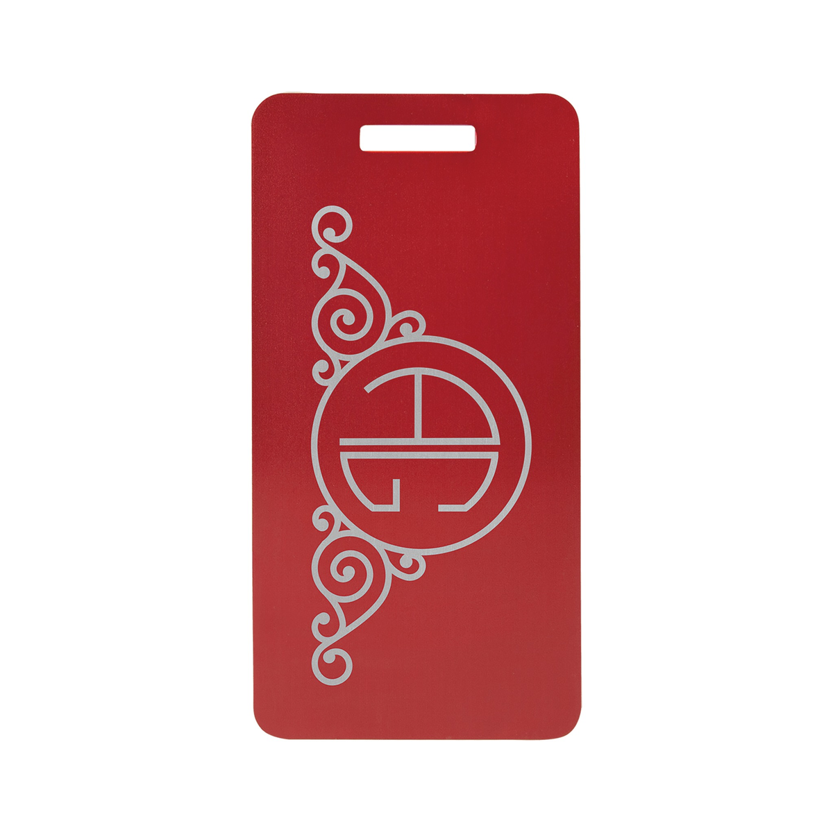 Anodized Aluminum Luggage Tag 3.875" x 2"